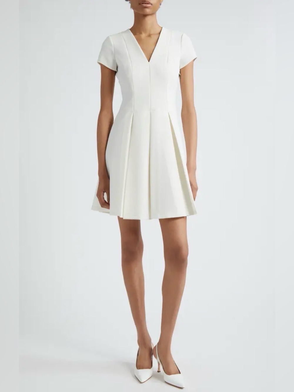 NWT• Emporio Armani • Vestito Pleated Dress • Sz 42